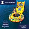 WOW Sports World of Watersports Inflatable Bounce Pad, 4Ft Bouncing Area, Yellow, 20-2030 view 2