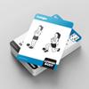 Bodyweight Exercise Cards - Fitness Playing Cards with Over 50 Body Weight Workouts - 2.5" x 3.5" (Standard Playing Card Size) view 3