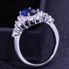 SXFSE Rings for Women, Personalized Metal Full Diamond Microinlaid Zircon Female Ring Jewelry Gift view 4