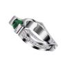 SXFSE Rings for Women, Metal Geometric Square Zircon Female Ring Jewelry Gift view 4