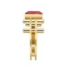 SXFSE Rings for Women, Unique Design Metal Geometric Square Zircon Female Ring Jewelry Gift view 3