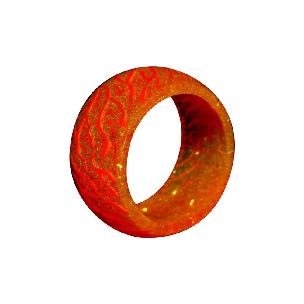 SXFSE Rings for Women, Fashion Trend Summer Night Creative Design Fluorescent Ring Jewelry Gift
