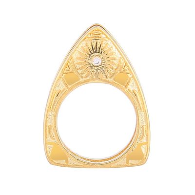 SXFSE Rings for Women, Metal Geometric Square Zircon Female Ring Jewelry Gift