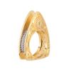 SXFSE Rings for Women, Metal Geometric Square Zircon Female Ring Jewelry Gift view 3