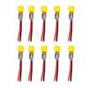 QWinOut XT30 Plug Pigtail Power Wire 100uF Capacitor for Mobula7 HD Sailfly-X TRASHCAN UR85 UR85HD Crazybee F3 / F4 PRO Parts (10 pcs) view 1