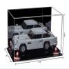 Better Display Cases Versatile Acrylic Display Case - Medium Rectangle Box with Mirror and Pink Risers 14" x 8" x 8.5" (A011-PNR) view 2
