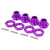 4Pcs RC Hex Coupler Kit, 17MM Wheel Hex Coupler Aluminum Alloy Toy Car Hex Driver for 1/8 RC Vehicle() Wheel Hex view 1
