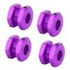 4Pcs RC Hex Coupler Kit, 17MM Wheel Hex Coupler Aluminum Alloy Toy Car Hex Driver for 1/8 RC Vehicle() Wheel Hex view 2