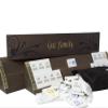 Antochia Crafts Personalized Wooden Rummy Game Set - Oval Shape Custom Racks and Tiles with Case view 2