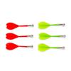 HearthSong Double-Sided Magnetic Canvas Kids' Target Game for Portable Play, Includes Six Magnetic Darts (Sealife) view 2