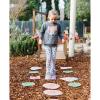 THE FRECKLED FROG - FF825 Nature's Footsteps - Set of 15 Nature-Inspired Rubber Mats - Ages 3+ - Forest-Themed Obstacle Course Mats for Games, Role Play and Physical Activity view 2