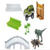 Amewi Magic Traxx 100652 Dino Park with Bridge Mini Set of 108 Pieces view 4