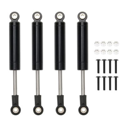 4 Pack 92mm Rc Shocks Absorber Damper Internal Spring for 1/10 Crawler Truck HSP HPI AXIAL LOSI RC Car Metal Upgraded Parts