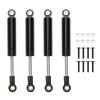4 Pack 92mm Rc Shocks Absorber Damper Internal Spring for 1/10 Crawler Truck HSP HPI AXIAL LOSI RC Car Metal Upgraded Parts view 1