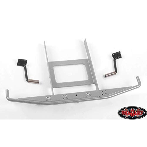 RC 4WD VVV-C0649 Rough Stuff Metal Rear Bumper w/Exhaust Tips for Axial SCX10 II