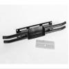 RC4WD VVV-C0575 Black Steel Tube Rear Bumper for Tamiya 1:10 Isuzu Type X CC-01 view 1