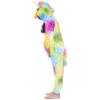 A2Z Kids Girls Unicorn Rainbow Onesie Extra Soft Fluffy Stars Print Xmas Costume view 4