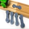 TrainLab Dog Bone Train Track Adapter Connectors (5pcs) (Gray) view 1