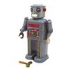 Charmgle Mechanical Robot Tin Toy Wind-up Walking Robot Toy Adult Collection Retro Toy Party Favor Birthday Gifts Home Decoration view 3