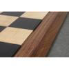 21" Players Choice Ebony & Maple Wood Chess Board- 55 mm Square - Matt Finish view 4