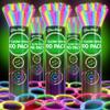 500 Ultra Bright Glow Sticks Bulk - Halloween Glow in the Dark Party Supplies Pack - 8" Glowsticks Party Favors with Bracelets and Necklaces view 1