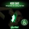 100 Ultra Bright Glow Sticks Bulk Party Pack - Halloween Glow in the Dark Party Supplies Pack - 8" Glowsticks Party Favors with Bracelets and Necklaces view 3