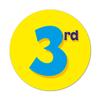 3Rd Sticker Stickers 38mm (Pack of 75) view 1