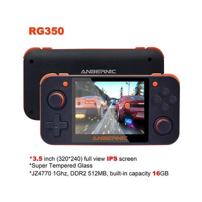 Supicity RG350 IPS Retro Games Retro Games Handheld Game Console Upgrade Game Console advantageous