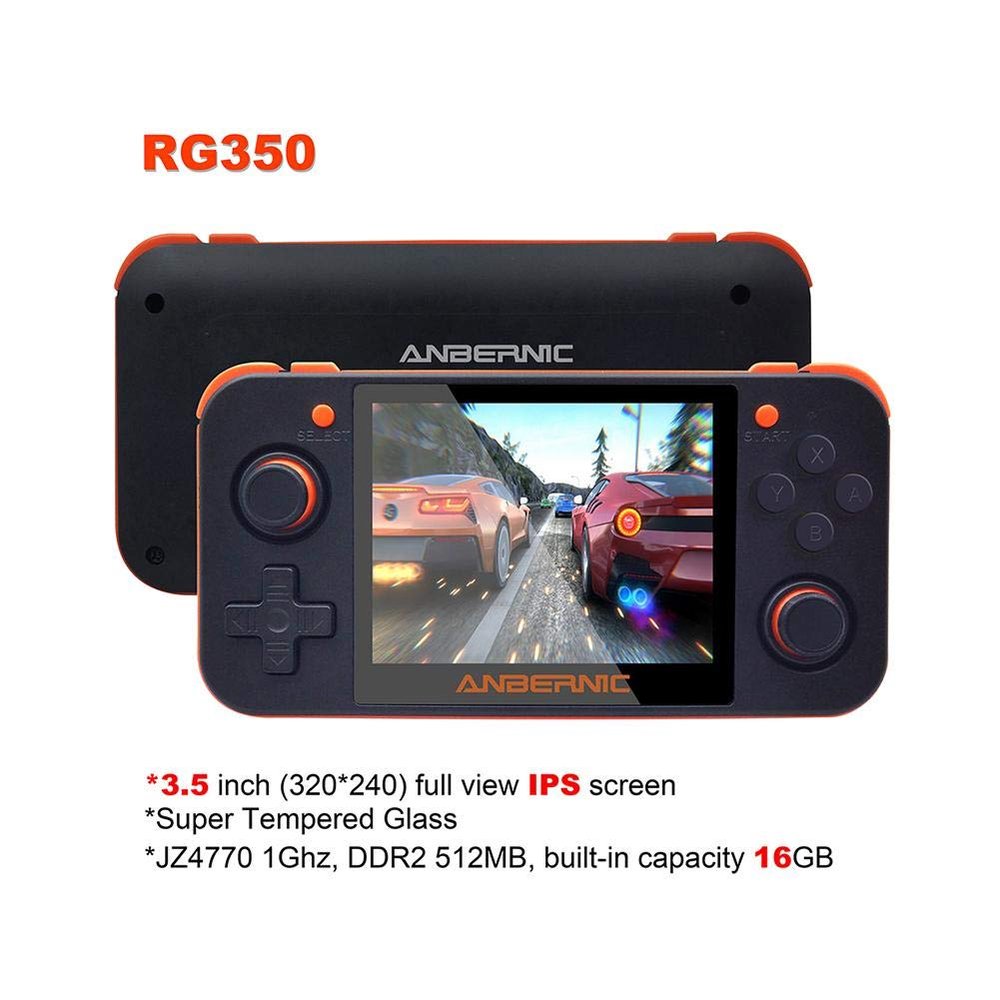 Supicity RG350 IPS Retro Games Retro Games Handheld Game Console Upgrade Game Console advantageous