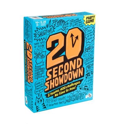 Big Potato Twenty Second Showdown: A Crazy Quick-Fire Family Game for Kids and Adults