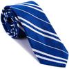 Angel Kiss Wizard Cosplay Tie for Halloween Christmas Birthday Dress Up Themed Party Magic Costume Accessory, Unisex Cosplay Striped Necktie for Adults &Teens Daily Use - Blue view 1