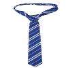 Angel Kiss Wizard Cosplay Tie for Halloween Christmas Birthday Dress Up Themed Party Magic Costume Accessory, Unisex Cosplay Striped Necktie for Adults &Teens Daily Use - Blue view 2