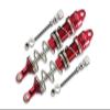 Aluminum Rear Double Section Spring Dampers 135mm for Arrma 1:8 KRATON 6S / Outcast 6S / Notorious 6S / KRATON 6S V5 / Notorious 6S V5 Upgrades - 1Pr Set Red view 1
