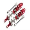 Aluminum Front Double Section Spring Dampers 115mm for Arrma 1:8 KRATON 6S / Outcast 6S / Notorious 6S / KRATON 6S V5 / Notorious 6S V5 Upgrade Parts - 1Pr Set Red view 1