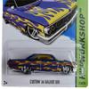Hot Wheels Workshop Custom '64 Galaxie 500 218/250, Blue with Flames view 2