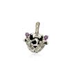 Special Sterling silver dreidel Leaf design with Hebrew words a great miracle happened there Vintage Judaica gift view 4