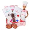 Baketivity Kids Baking DIY Activity Kit - Bake Delicious WhoopiePie with Pre-Measured Ingredients  Best Gift Idea for Boys and Girls Ages 4-12  Includes Free Hat and Apron view 1