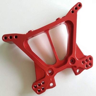 Aluminum Rear Shock Tower -1pc Red for Traxxas Slash Rally Stampede Telluride 6838