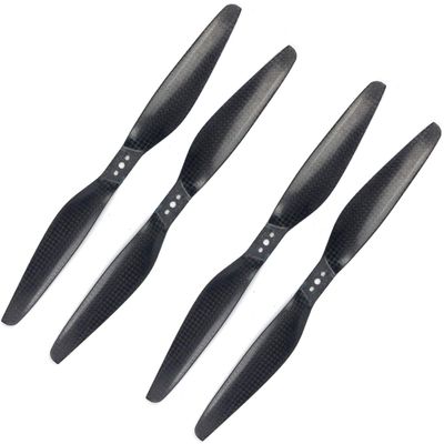 QWINOUT 8055 9055 1055 1155 1255 1355 1455 1555 3K Carbon Fiber Propeller CW CCW CF Prop Con for Multicopter Quadcopter Hexacopter for DIY Drone Kit (10 x 5.5,2 Pairs)