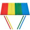 Juvale Rhythm Sticks for Kids - Wooden Classroom Music Toys & Preschool Percussion Instruments - Shakers for Class & Children's Musical Toys - 12 in, 4 Colors, 24 Pieces view 1