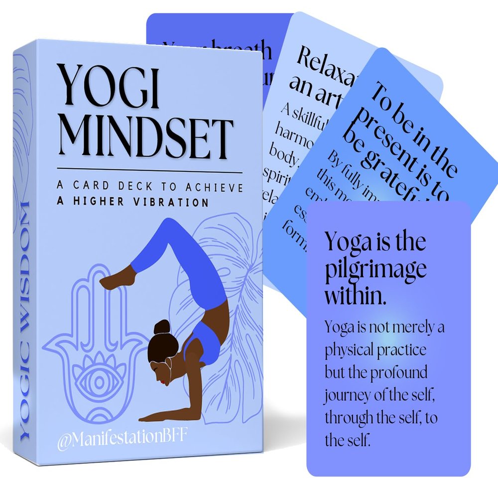 Affirmation Cards for Women  50 Daily Positive Mantras for a Yogi Mindset  Mindfulness & Meditation Affirmations Card Deck  Unique Motivational Gift for Yoga Instructors, Teachers & Yoga Lovers