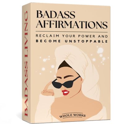Affirmation Cards for Women  50 Daily Affirmations for Personal Growth  Inspirational, Motivational, Sassy, Funny & Badass Card Deck  Unique Gift for Women