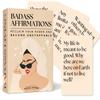 Affirmation Cards for Women  50 Daily Affirmations for Personal Growth  Inspirational, Motivational, Sassy, Funny & Badass Card Deck  Unique Gift for Women view 2