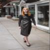 Havah Tribe Wrap Dress- Convenient for Both Nursing and Non-Nursing Moms Outer Wrap Opens and Shirt Top Lifts up for Breastfeeding Option view 3