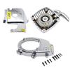 FLMLF Chrome RC Cover Kit (Pull Starter+Cylinder Cover+Side Cover+Screws) for 23CC-30.5CC Zenoah Chongyang TS ROVAN Baja Losi 5ive-T DBXL view 3
