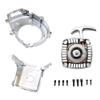 FLMLF Chrome RC Cover Kit (Pull Starter+Cylinder Cover+Side Cover+Screws) for 23CC-30.5CC Zenoah Chongyang TS ROVAN Baja Losi 5ive-T DBXL view 4