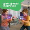 ArtCreativity Light Up Space Gun Toy for Kids - 12.5 Inch Alien Blaster with Multicolor LEDs, Sound Effects, Batteries Included, Fun Halloween Costume Accessory and Party Toy view 4