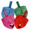Izzy 'n' Dizzy Hanukkah Multicolor Metallic Dreidel (Pack of 10) - Medium view 4