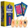 Izzy 'n' Dizzy Hanukkah Wooden Dreidel (Pack of 10) - Medium view 1