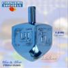 Izzy 'n' Dizzy Hanukkah Dreidels - Metallic Blue and Silver Dreidel - 10 Pack Medium view 2